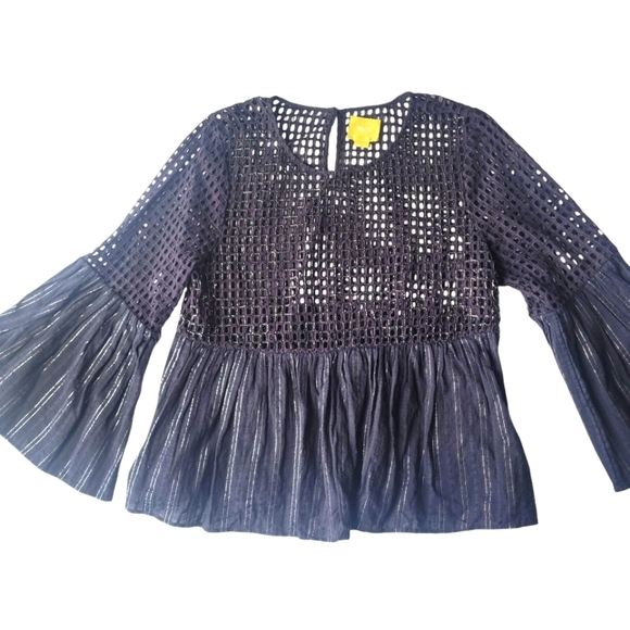 Anthropologie Maeve Blouse Almeda Size 12 - Picture 3 of 10